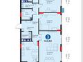 3-бөлмелі пәтер · 123 м² · 7/9 қабат, ул. Динмухамеда Кунаева 5, бағасы: 188 млн ₸ в Астане, Есильский р-н — фото 24