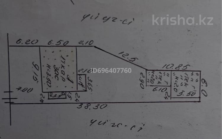 Часть дома · 3 комнаты · 60 м² · 337 сот., Хантагы — Бірлік көшесі 11/2 за 15 млн ₸ в Кентау — фото 2