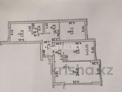 3-комнатная квартира, 86.2 м², 11/12 этаж, Райымбека 351/1 — проспект Райымбек за ~ 50 млн 〒 в Алматы, Алатауский р-н