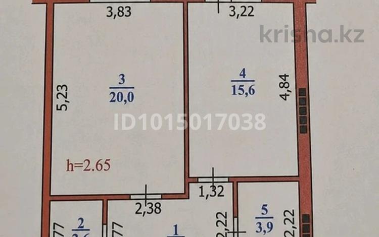 1-комнатная квартира · 51 м² · 5/5 этаж, Циолковского 1 за 14.4 млн ₸ в Уральске — фото 2