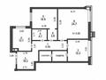 3-комнатная квартира · 100 м² · 12/17 этаж, Толе би 52 за 138 млн ₸ в Астане, Нура р-н