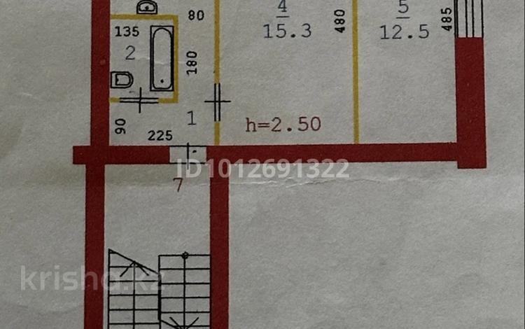 2-комнатная квартира · 38.8 м² · 2/2 этаж, мкр Жилгородок — Тургенева 54 за 12 млн ₸ в Актобе — фото 2