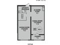 2-бөлмелі пәтер · 48.4 м² · 11/12 қабат, Райымбека 210/27, бағасы: ~ 37 млн ₸ в Алматы, Алмалинский р-н