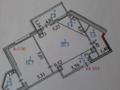 2-комнатная квартира · 56 м² · 12/22 этаж, Нажимеденова 10/3 — Дворец мира и согласия за 27.5 млн 〒 в Астане, Алматы р-н