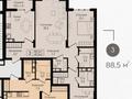 3-бөлмелі пәтер · 87 м² · 13/16 қабат, Тауелсиздик 38/4 — Б. Момышулы, бағасы: 61 млн ₸ в Астане, Алматы р-н — фото 7