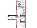 2-комнатная квартира · 45 м² · 2/16 этаж, ​Туркия 1280/2 за 26 млн ₸ в Шымкенте — фото 9