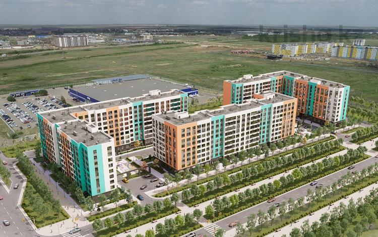 2-бөлмелі пәтер · 58.21 м², А102, бағасы: ~ 21 млн ₸ в Астане, Сарайшык р-н — фото 2