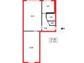 2-бөлмелі пәтер · 44.2 м² · 5/5 қабат, пр. Мира, бағасы: 7.9 млн ₸ в Темиртау — фото 11