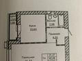 1-комнатная квартира · 41.56 м² · 3/9 этаж, ул. Максута Нарикбаева 14 за 30 млн ₸ в Астане, Нура р-н