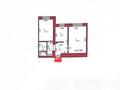 2-бөлмелі пәтер · 48.4 м² · 1/9 қабат, Ауэзова 130А, бағасы: 12.5 млн ₸ в Экибастузе — фото 24