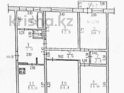 4-бөлмелі пәтер · 82 м² · 4/5 қабат, Пушкина 22, бағасы: 78 млн ₸ в Алматы, Медеуский р-н