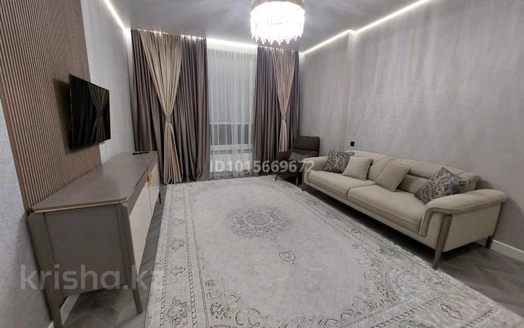 2-комнатная квартира · 68.9 м² · 12/18 этаж, Санжара Асфендиярова 8 — Санжар Асфендиярова и Айтеке би за 54 млн ₸ в Астане, Нура р-н — фото 2