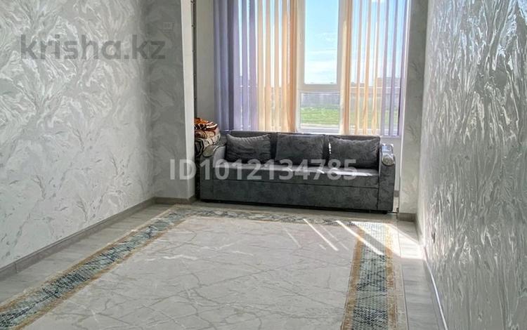 1-бөлмелі пәтер · 49 м² · 6/9 қабат, Микрорайон Шымсити 373блок1, бағасы: 200 000 ₸ в Шымкенте, Каратауский р-н — фото 2