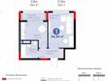 1-комнатная квартира · 35 м² · 5/6 этаж, Е 117 55 — ЛУЧШАЯ ЦЕНА, Комфорт + за 21.5 млн ₸ в Астане, Есильский р-н — фото 9