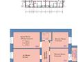 1-комнатная квартира, 43.3 м², 3/9 этаж, Сатпаева 1 за ~ 12.1 млн 〒 в Семее — фото 18