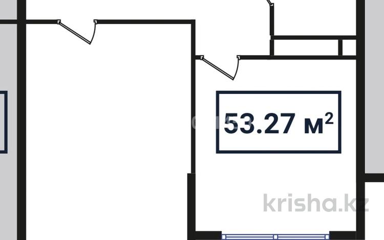 1-бөлмелі пәтер · 53.27 м² · 7/9 қабат, мкр Кайрат, Сыбызгы 100, бағасы: 24.5 млн ₸ в Алматы, Турксибский р-н — фото 5
