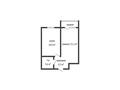 1-бөлмелі пәтер · 35.6 м² · 6/9 қабат, Наримановская 66, бағасы: 21 млн ₸ в Костанае — фото 13