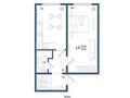 1-бөлмелі пәтер · 40.4 м², Бозарық ш/а 324/3, 324/2, бағасы: ~ 16.6 млн ₸ в Шымкенте, Абайский р-н — фото 3