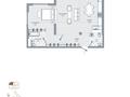 2-бөлмелі пәтер · 80.5 м² · 2/3 қабат, Кенесары хана 43/7, бағасы: ~ 89.8 млн ₸ в Алматы, Бостандыкский р-н — фото 2