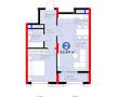 2-бөлмелі пәтер · 53 м² · 4/20 қабат, Кайым Мухамедханов 6/1, бағасы: 49.2 млн ₸ в Астане, Нура р-н — фото 6