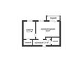 2-комнатная квартира · 55.7 м² · 4/8 этаж, Микрорайон Береке за 42 млн ₸ в Костанае — фото 25