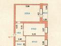 2-комнатная квартира, 69.2 м², 4/5 этаж, Габдуллина 9 за 23 млн 〒 в Кокшетау
