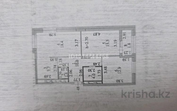 3-бөлмелі пәтер · 71.9 м² · 10/22 қабат, Туркестан 4Б, бағасы: 43 млн ₸ в Астане, Есильский р-н — фото 2