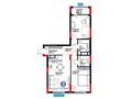 3-комнатная квартира · 71.79 м², Абылхаир хана 65 за ~ 32.2 млн 〒 в Атырау — фото 3