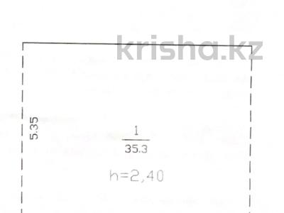 Паркинг · 35.3 м² · Валиханова 9/2 — Кенесары за 2 млн ₸ в Астане, р-н Байконур