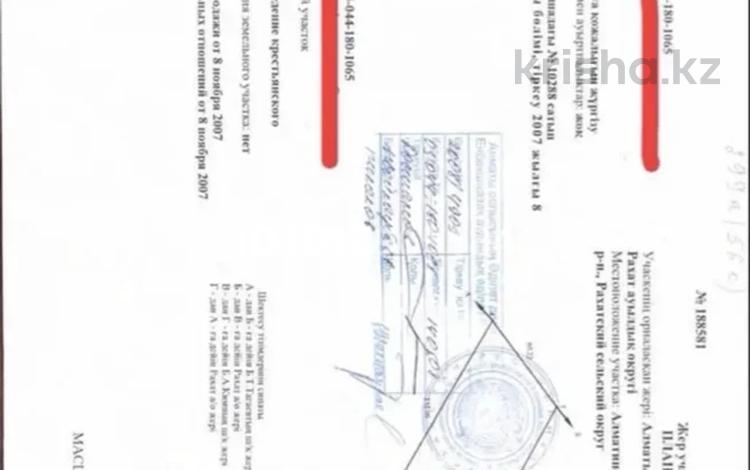 Участок · 1 га, Жумабаева — Некрасова за 20 млн 〒 в Есик — фото 2