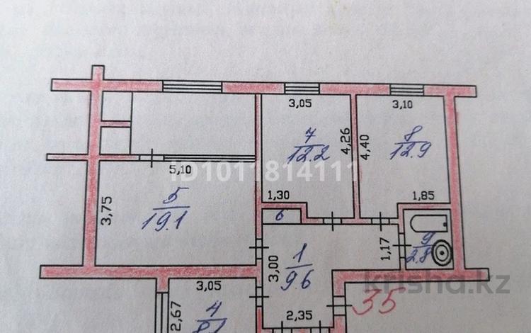 3-бөлмелі пәтер · 68.1 м², Микр Оркен 22, бағасы: 17.5 млн ₸ в Жанаозен — фото 2
