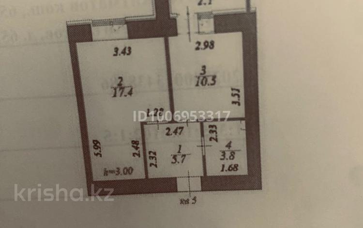 1-комнатная квартира · 39.5 м² · 1/12 этаж, Чингиз Айтматов 65 за 20 млн ₸ в Астане, Нура р-н — фото 2