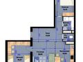 3-бөлмелі пәтер · 89 м² · 5/9 қабат, Мкр. Сарыарка 4/3, бағасы: 26 млн ₸ в Кокшетау