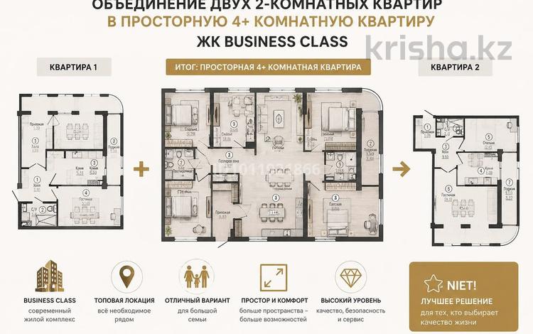 4-бөлмелі пәтер · 140 м² · 6/9 қабат, мкр Шымсити, Алматинская трасса — Абулхаир хана, бағасы: 60 млн ₸ в Шымкенте, Абайский р-н — фото 31