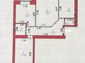 3-комнатная квартира · 78 м² · 7/9 этаж, Кудайбердыулы 23 за 39 млн ₸ в Астане, Алматы р-н — фото 20