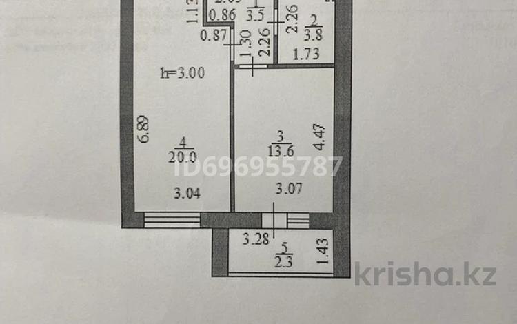 1-комнатная квартира, 43 м², 5/12 этаж, мкр Комсомольский, Жошыхана 13 — 809 за 17.1 млн 〒 в Астане, Есильский р-н — фото 2