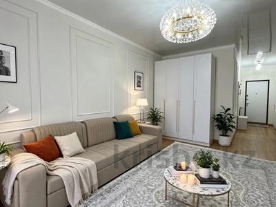 2-бөлмелі пәтер · 55 м² · 14/16 қабат, Абая 160/8, бағасы: 25 000 ₸ в Алматы, Бостандыкский р-н