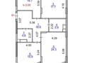 3-комнатная квартира · 107 м² · 6/9 этаж, Турар Рыскулов 18 — Туран Рыскулова за 83 млн ₸ в Астане, Есильский р-н — фото 2