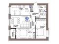 3-бөлмелі пәтер · 79.84 м², Е 909 29, бағасы: ~ 50.5 млн ₸ в Астане, Нура р-н — фото 3
