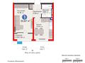1-комнатная квартира · 33.87 м² · 1/6 этаж, мкр Гажайып, ​Гажайып микрорайон 11/19 — Квартира с ремонтом, цена такая же как у квартир без ремонта за 28.7 млн ₸ в Алматы, Алатауский р-н