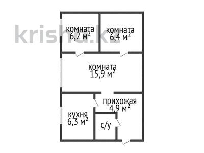 3-комнатная квартира · 41.6 м² · 1/4 этаж, чехова 169 за 11.3 млн 〒 в Костанае