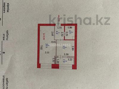 1-комнатная квартира, 40.7 м², 8/9 этаж, Толе би 65 за 26 млн 〒 в Астане, Есильский р-н