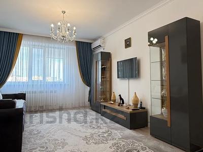 3-бөлмелі пәтер · 86.8 м² · 9/14 қабат, Кайыма Мухамедханова 17, бағасы: 49.5 млн ₸ в Астане, Есильский р-н