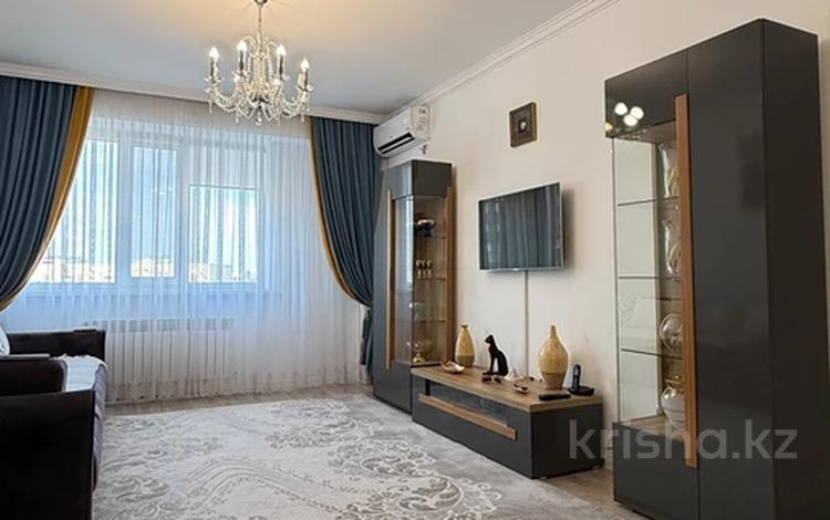 3-бөлмелі пәтер · 86.8 м² · 9/14 қабат, Кайыма Мухамедханова 17, бағасы: 49.5 млн ₸ в Астане, Есильский р-н — фото 2