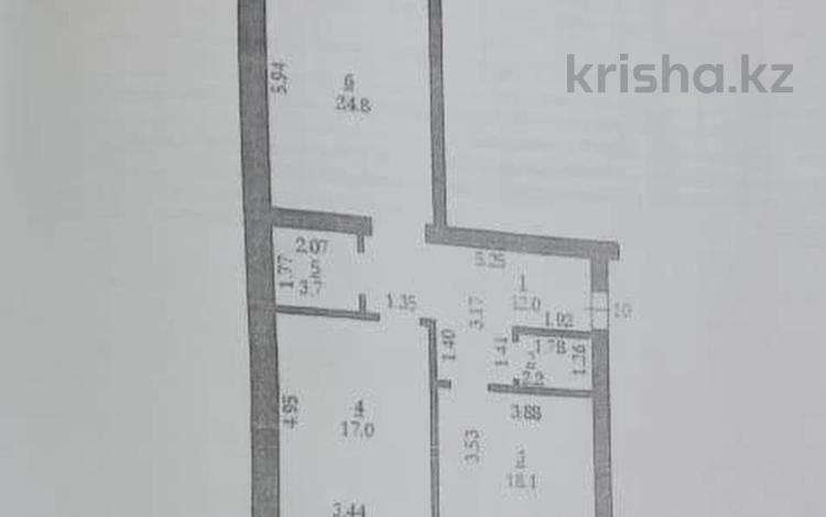 2-комнатная квартира, 78 м², 4/5 этаж, мкр. Алтын орда за 24 млн 〒 в Актобе, мкр. Алтын орда — фото 2