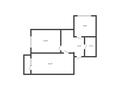 2-комнатная квартира · 51 м² · 4/6 этаж, Ворошилова 3/1 за 21.5 млн ₸ в Костанае — фото 3