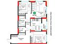 3-бөлмелі пәтер · 85.7 м², Нура р-н, бағасы: ~ 47.6 млн ₸ в Астане — фото 3