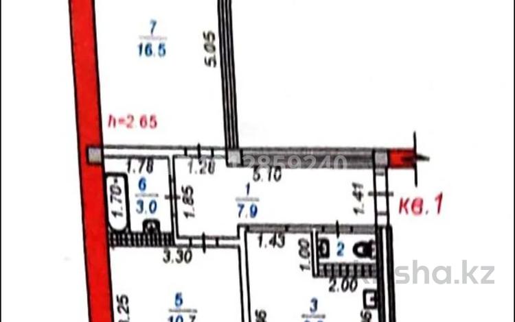 2-бөлмелі пәтер · 51.7 м² · 1/3 қабат, Ереванская 1г, бағасы: 26 млн ₸ в Алматы, Турксибский р-н — фото 2
