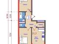 3-комнатная квартира · 71.7 м² · 1/7 этаж, Естай 39/3 — Кульжинский тракт - Бухтарминская улица за ~ 12.5 млн ₸ в  — фото 2