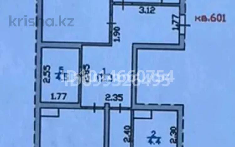 3-комнатная квартира · 88 м² · 6/7 этаж, Райымбек батыра 169 за 49 млн ₸ в  — фото 2